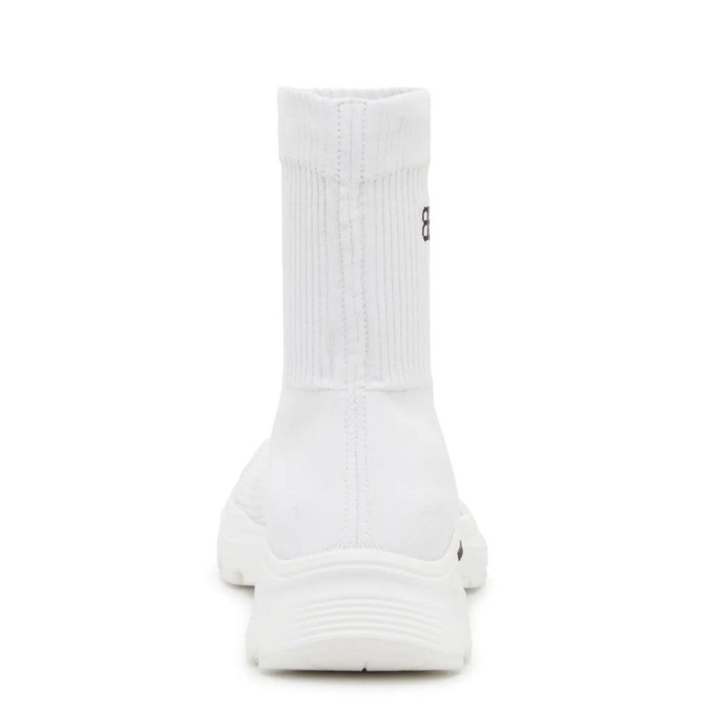Balenciaga Speed 3.0 Knit High Top Sock Sneakers in White, New, Size 40 - Picture 6 of 16